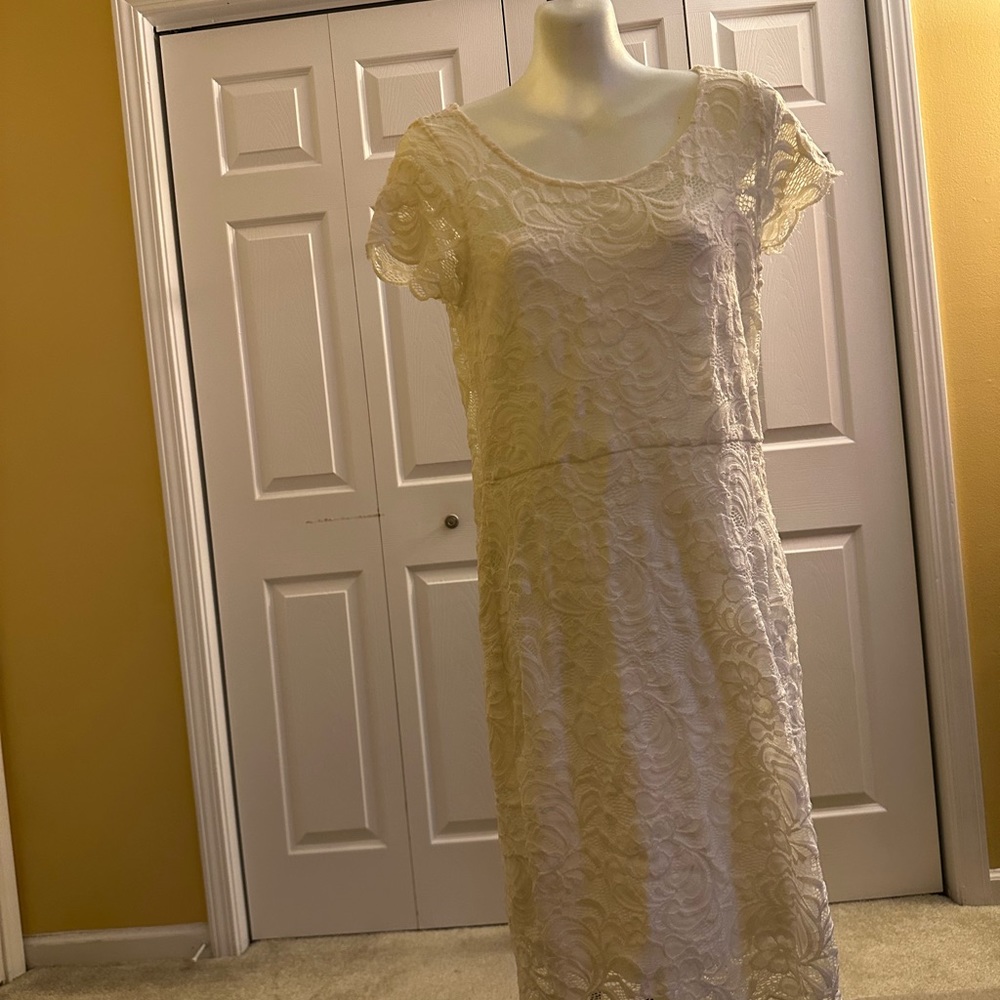 Cream color Ci Sono dress